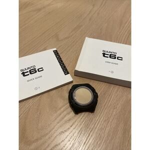 Suunto t6c Watch (Needs Band) With User Guide & Quick Guide